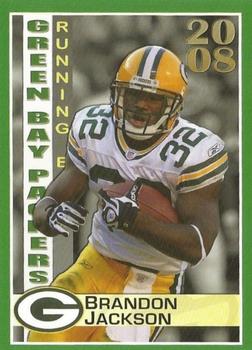 2008 Green Bay Packers Police - Your Local Law Enforcement Agency and The Green Bay Packers Organization #9 Brandon Jackson Front