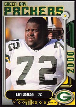 2000 Green Bay Packers Police - New Richmond Police Department #4 Earl Dotson Front