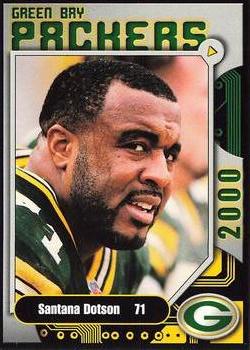 2000 Green Bay Packers Police - New Richmond Police Department #5 Santana Dotson Front