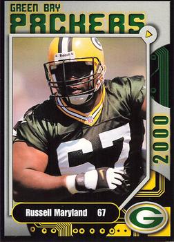 2000 Green Bay Packers Police - New Richmond Police Department #12 Russell Maryland Front