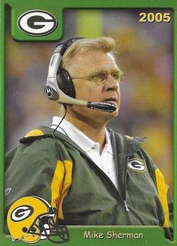 2005 Green Bay Packers Police - Fox River Mall,Grand Chute Police and Fire Department #01 Mike Sherman Front