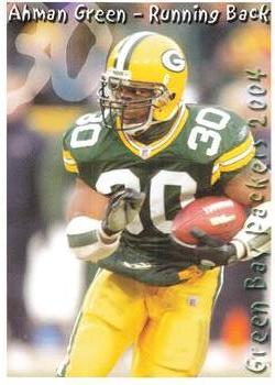 2004 Green Bay Packers Police - Doyles Farm & Home,New Richmond Kids Co.,New Richmond Clinic S.C,New Richmond Police Department #4 Ahman Green Front