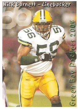 2004 Green Bay Packers Police - Doyles Farm & Home,New Richmond Kids Co.,New Richmond Clinic S.C,New Richmond Police Department #9 Nick Barnett Front