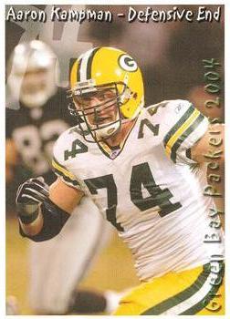 2004 Green Bay Packers Police - Doyles Farm & Home,New Richmond Kids Co.,New Richmond Clinic S.C,New Richmond Police Department #13 Aaron Kampman Front