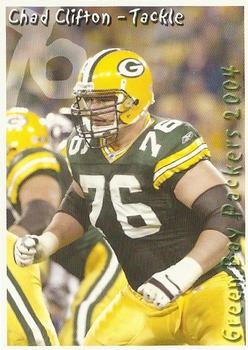 2004 Green Bay Packers Police - Doyles Farm & Home,New Richmond Kids Co.,New Richmond Clinic S.C,New Richmond Police Department #15 Chad Clifton Front
