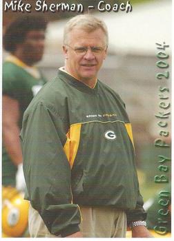 2004 Green Bay Packers Police - Racine County Sheriff's Department #1 Mike Sherman Front