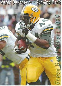 2004 Green Bay Packers Police - Racine County Sheriff's Department #7 Najeh Davenport Front