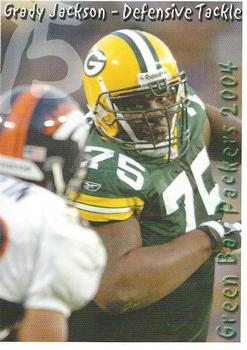 2004 Green Bay Packers Police - Racine County Sheriff's Department #14 Grady Jackson Front