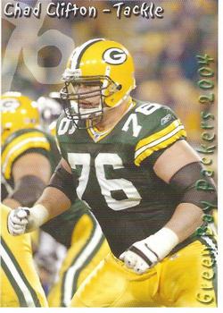 2004 Green Bay Packers Police - Racine County Sheriff's Department #15 Chad Clifton Front