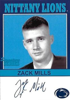 2007 TK Legacy Penn State Nittany Lions - Nittany Lions Autographs #P21 Zack Mills Front