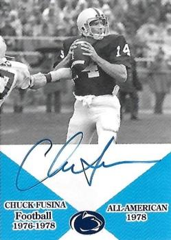 2007 TK Legacy Penn State Nittany Lions - All-American Autographs #AA4 Chuck Fusina Front