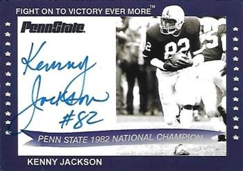 2007 TK Legacy Penn State Nittany Lions - National Champion Autographs #1982E Kenny Jackson Front