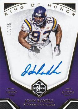 2019 Panini Limited - Ring of Honor Autographs #ROH-JR John Randle Front