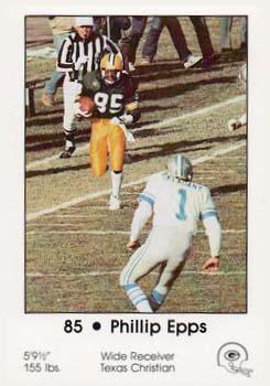 1983 Green Bay Packers Police - Your Local Law Enforcement Agency #NNO Phillip Epps Front