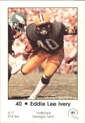 1983 Green Bay Packers Police - First Wisconsin Banks, Your Local Law Enforcement Agency #NNO Eddie Lee Ivery Front