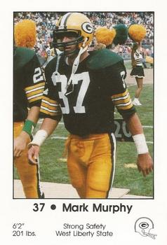 1984 Green Bay Packers Police - First Wisconsin Banks, Your Local Law Enforcement Agency #11 Mark Murphy Front