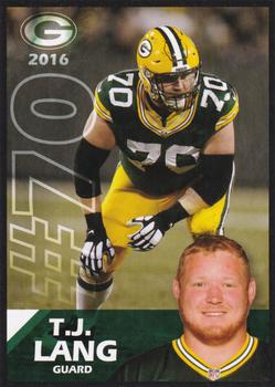 2016 Green Bay Packers Police - Amery Police Department #11 T.J. Lang Front