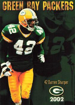 2002 Green Bay Packers Police - New Richmond Clinic S.C., GTK Service-Towing and Lockouts, Kids Company, New Richmond Police Department #5 Darren Sharper Front