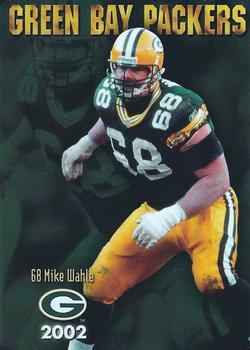 2002 Green Bay Packers Police - New Richmond Clinic S.C., GTK Service-Towing and Lockouts, Kids Company, New Richmond Police Department #12 Mike Wahle Front