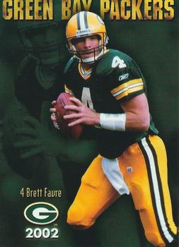 2002 Green Bay Packers Police - Racine County D.A.R.E. Program #2 Brett Favre Front