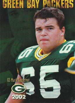 2002 Green Bay Packers Police - Racine County D.A.R.E. Program #9 Mark Tauscher Front