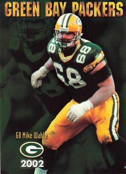 2002 Green Bay Packers Police - Racine County D.A.R.E. Program #12 Mike Wahle Front