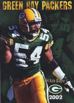 2002 Green Bay Packers Police - Racine County D.A.R.E. Program #14 Nate Wayne Front