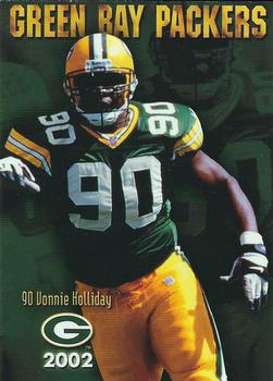 2002 Green Bay Packers Police - Racine County D.A.R.E. Program #17 Vonnie Holliday Front