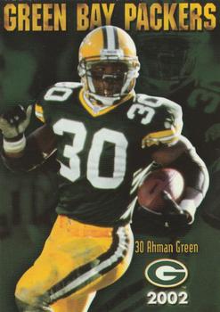 2002 Green Bay Packers Police - Larry Fritsch Cards,Stevens Point and the Town of Hull (Portage County) Fire Dept. #1 Ahman Green Front