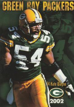 2002 Green Bay Packers Police - Larry Fritsch Cards,Stevens Point and the Town of Hull (Portage County) Fire Dept. #14 Nate Wayne Front