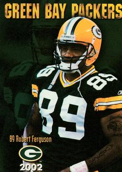2002 Green Bay Packers Police - Larry Fritsch Cards,Stevens Point and the Town of Hull (Portage County) Fire Dept. #15 Robert Ferguson Front