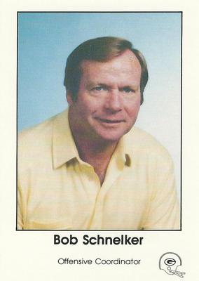 1985 Green Bay Packers Police - First Wisconsin Banks, Brookfield Police #8 Bob Schnelker Front