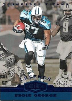 2019 Panini Plates & Patches - Blue #146 Eddie George Front