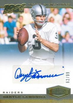 2019 Panini Plates & Patches - 100 Years Signatures #YS-DLA Daryle Lamonica Front