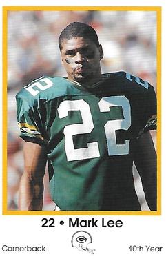 1989 Green Bay Packers Police - Copps Food Center, Brown County Arson Task Force #4 Mark Lee Front