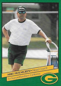 1992 Green Bay Packers Police - The Oshkosh Northwestern, Oshkosh Noon Kiwanis, The Athletes Foot, Oshkosh Police Department #8 Mike Holmgren Front