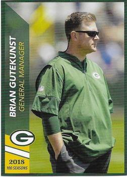 2018 Green Bay Packers Police - Amery Police Department #2 Brian Gutekunst Front