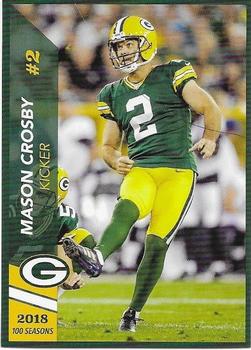 2018 Green Bay Packers Police - Amery Police Department #14 Mason Crosby Front