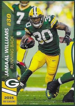 2018 Green Bay Packers Police - Amery Police Department #17 Jamaal Williams Front