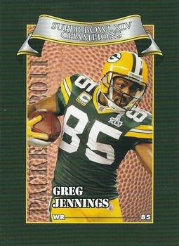 2011 Green Bay Packers Police - Town of Brookfield Police Department #5 Greg Jennings Front