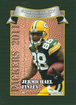 2011 Green Bay Packers Police - Town of Brookfield Police Department #6 Jermichael Finley Front