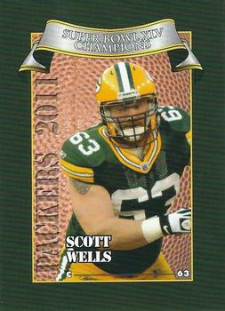 2011 Green Bay Packers Police - Town of Brookfield Police Department #9 Scott Wells Front