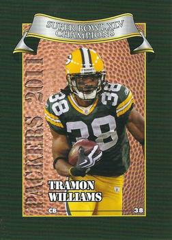 2011 Green Bay Packers Police - Town of Brookfield Police Department #15 Tramon Williams Front