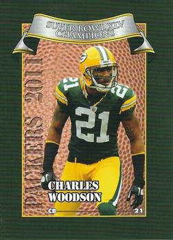 2011 Green Bay Packers Police - Town of Brookfield Police Department #16 Charles Woodson Front