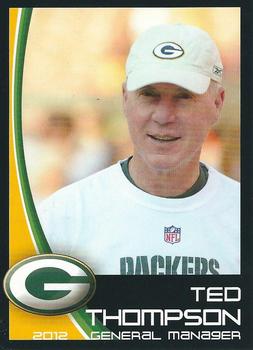 2012 Green Bay Packers Police - Town of Brookfield Police Department #1 Ted Thompson Front