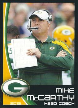2012 Green Bay Packers Police - Town of Brookfield Police Department #2 Mike McCarthy Front