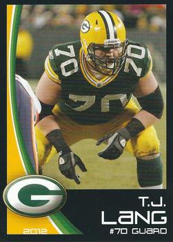 2012 Green Bay Packers Police - Town of Brookfield Police Department #7 T.J. Lang Front