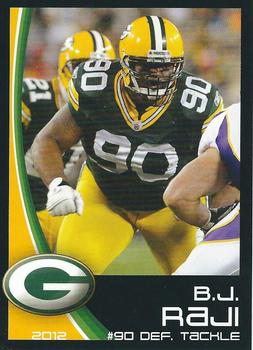 2012 Green Bay Packers Police - Town of Brookfield Police Department #12 B.J. Raji Front