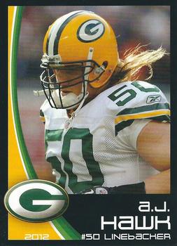 2012 Green Bay Packers Police - Town of Brookfield Police Department #14 A.J. Hawk Front
