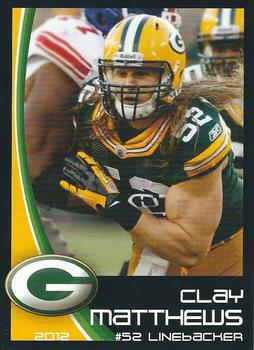 2012 Green Bay Packers Police - Town of Brookfield Police Department #15 Clay Matthews Front